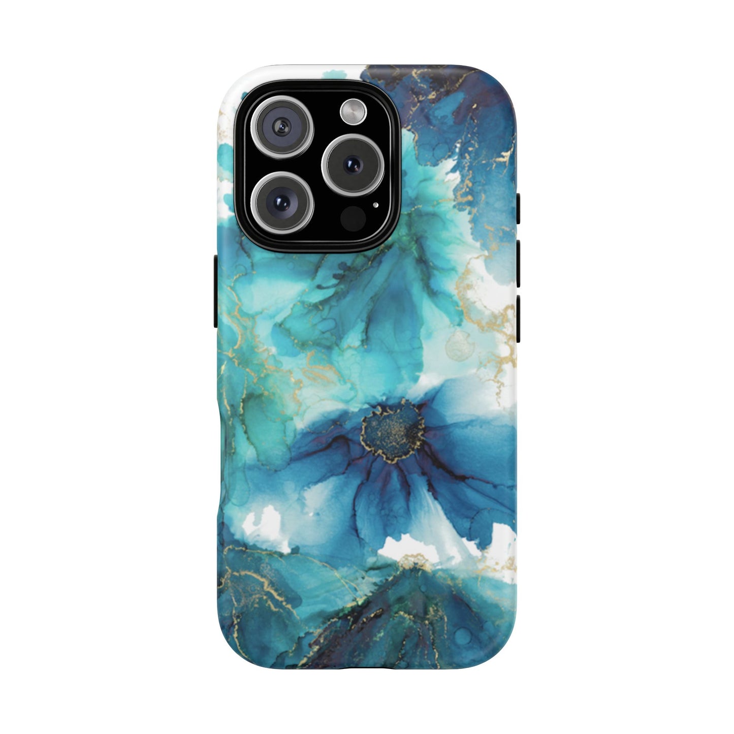 Alcohol Ink Design Floral Phone Case