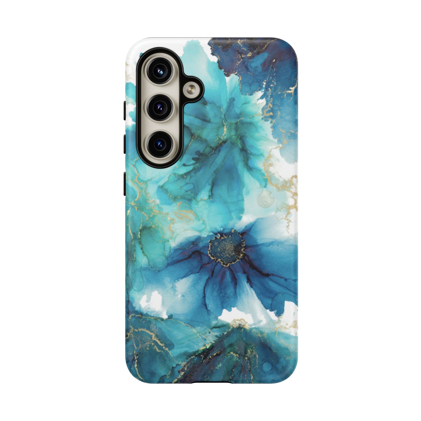 Alcohol Ink Design Floral Phone Case