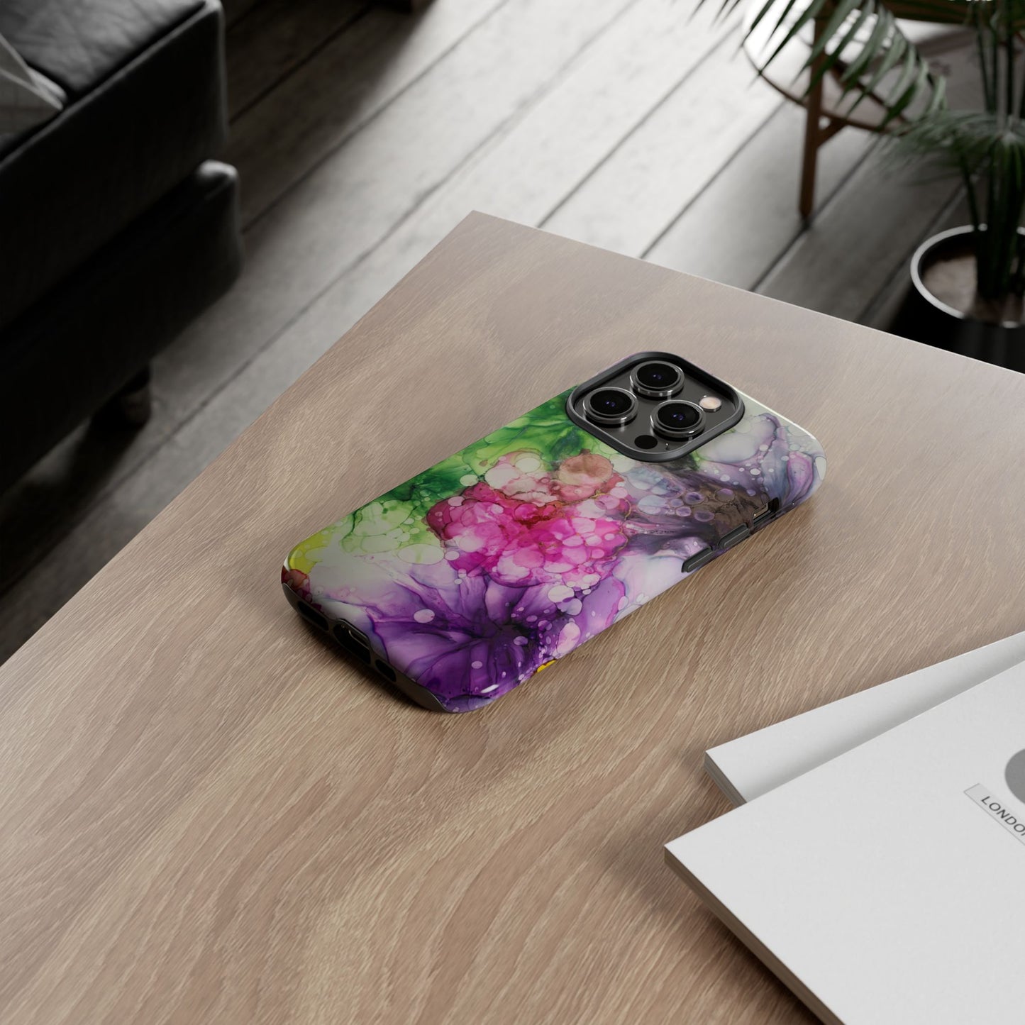 Abstract Floral Phone Case