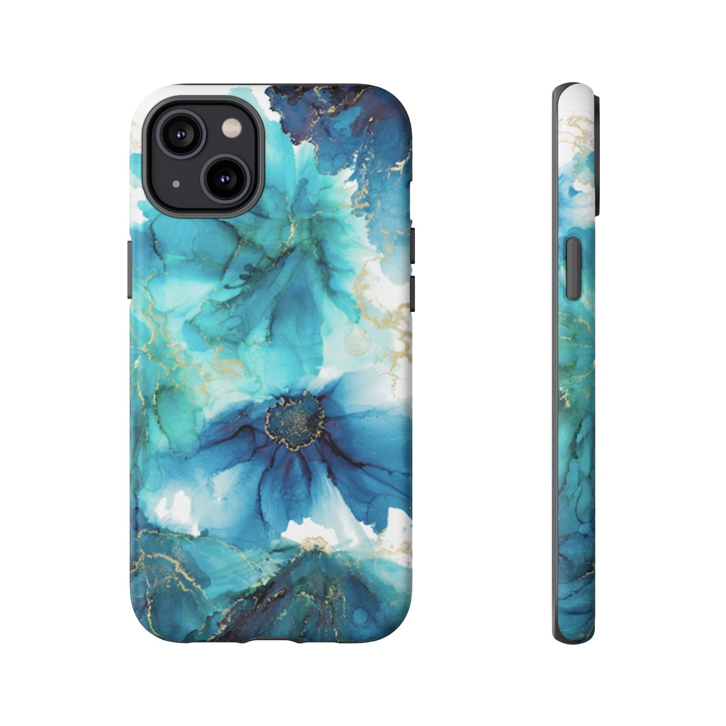 Alcohol Ink Design Floral Phone Case