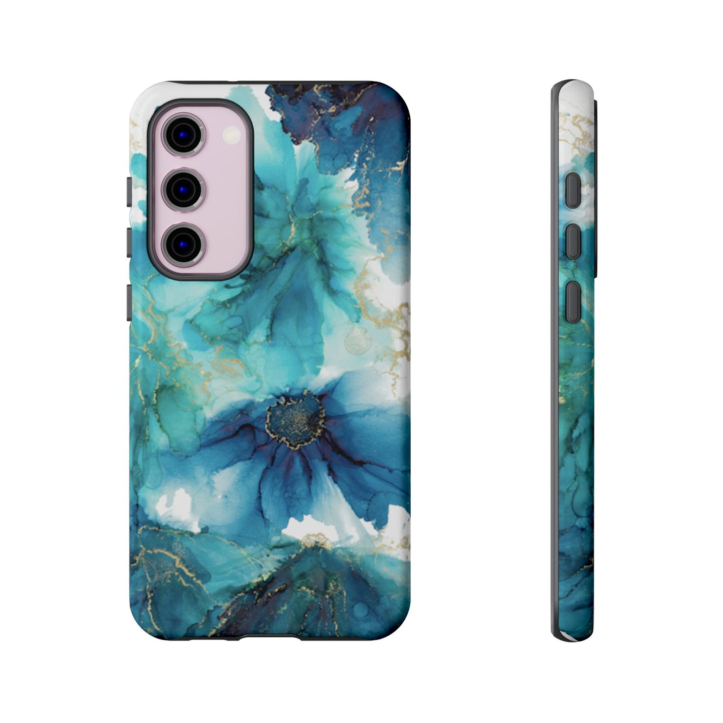 Alcohol Ink Design Floral Phone Case