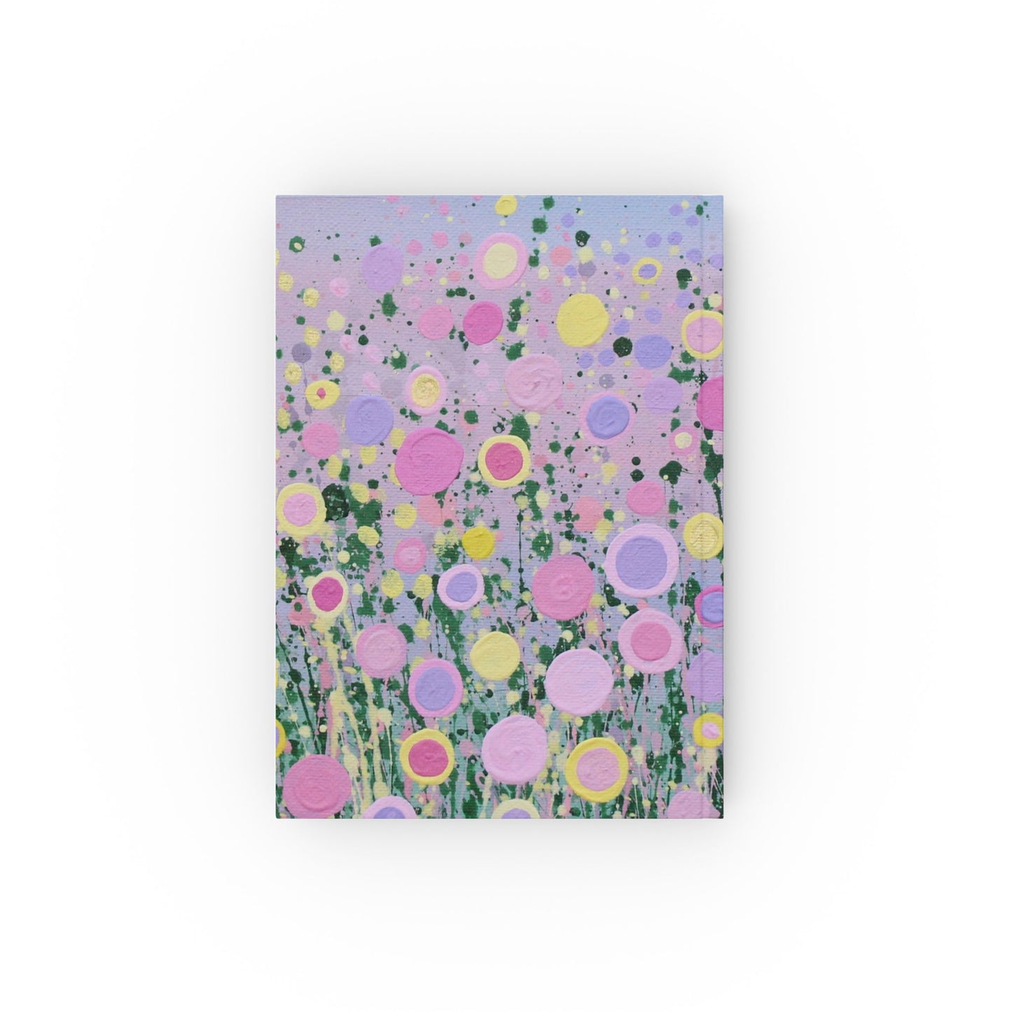 Abstract Floral Hard Backed Journal, Artist Designed Notebook, Writing, Diary