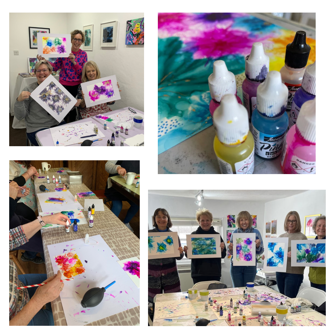 Introduction to Alcohol Inks Workshop