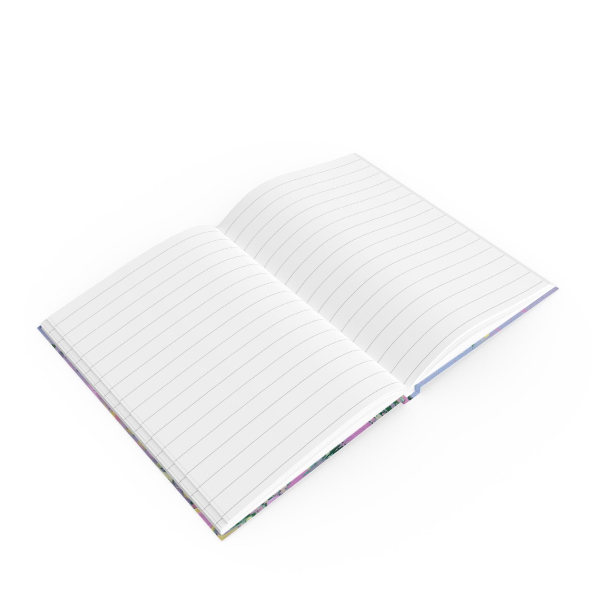 Abstract Floral Hard Backed Journal, Artist Designed Notebook, Writing, Diary image 5