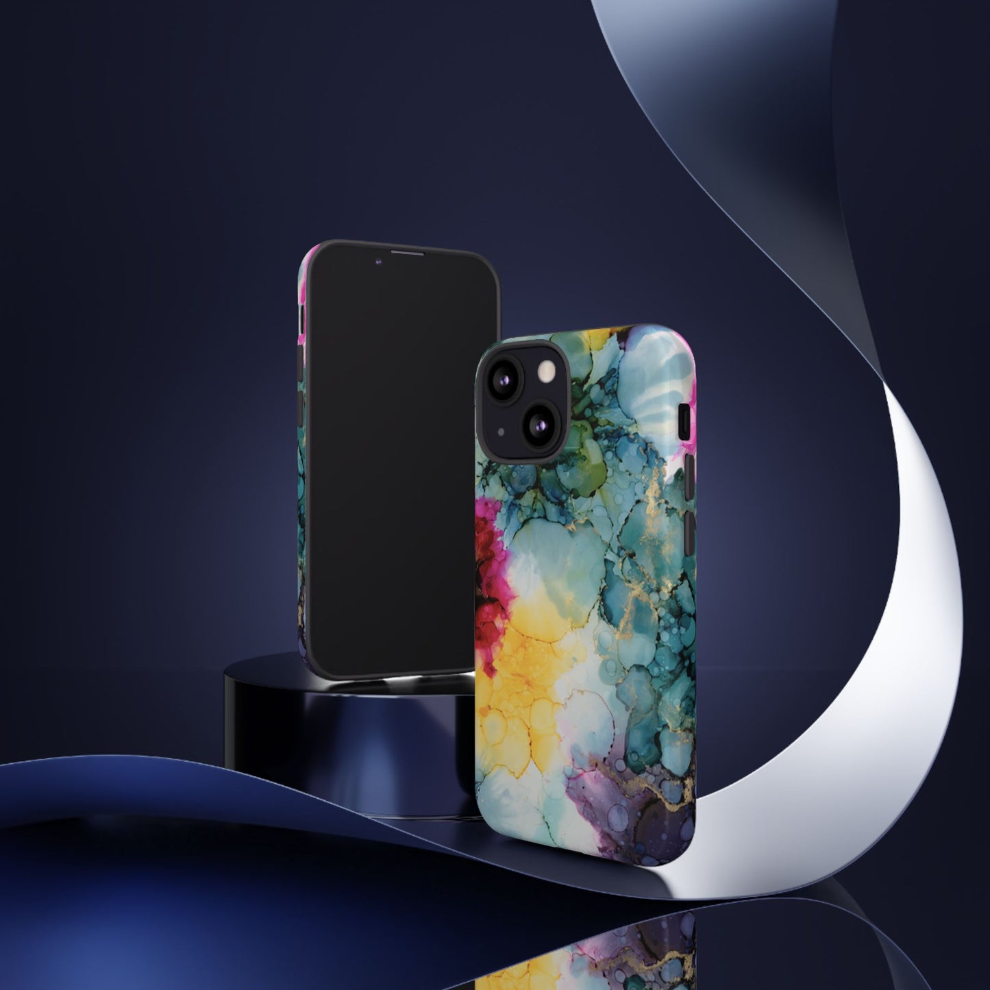 Copy of Floral Alcohol Ink Phone Case