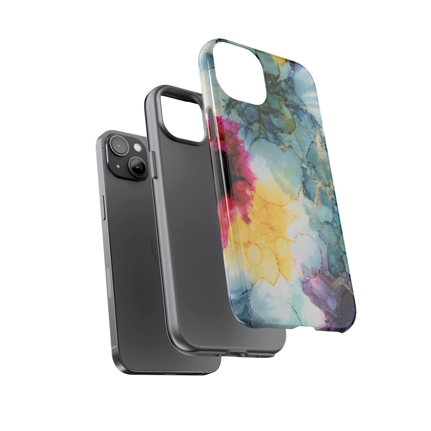 Copy of Floral Alcohol Ink Phone Case