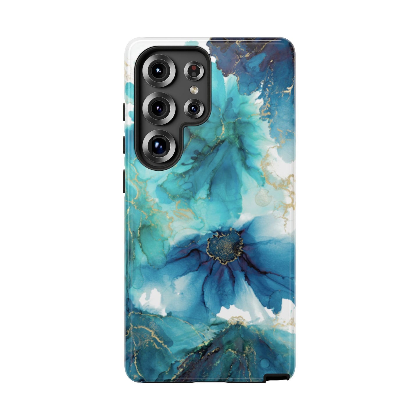 Alcohol Ink Design Floral Phone Case