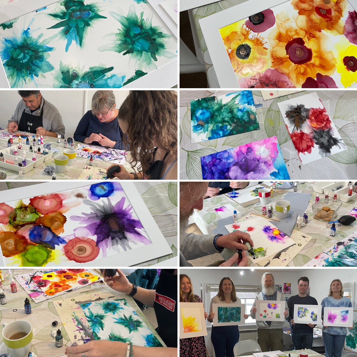 Introduction to Alcohol Inks Workshop