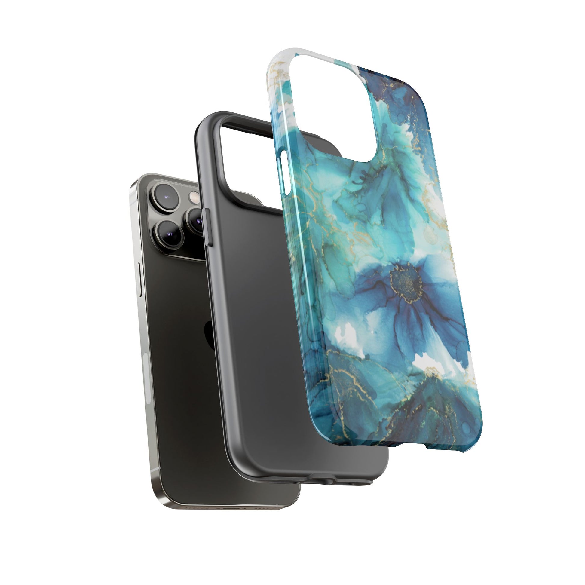 Alcohol Ink Design Floral Phone Case image 8
