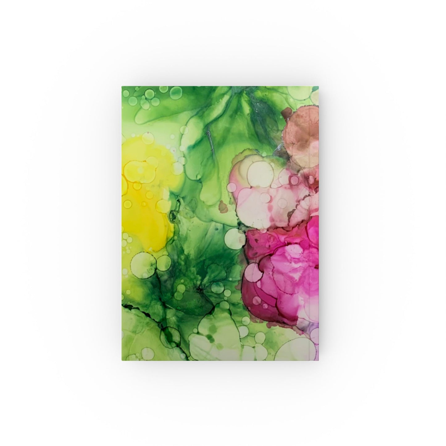 Vibrant Abstract Hard Backed Journal, Artist Designed Notebook, Writing, Diary