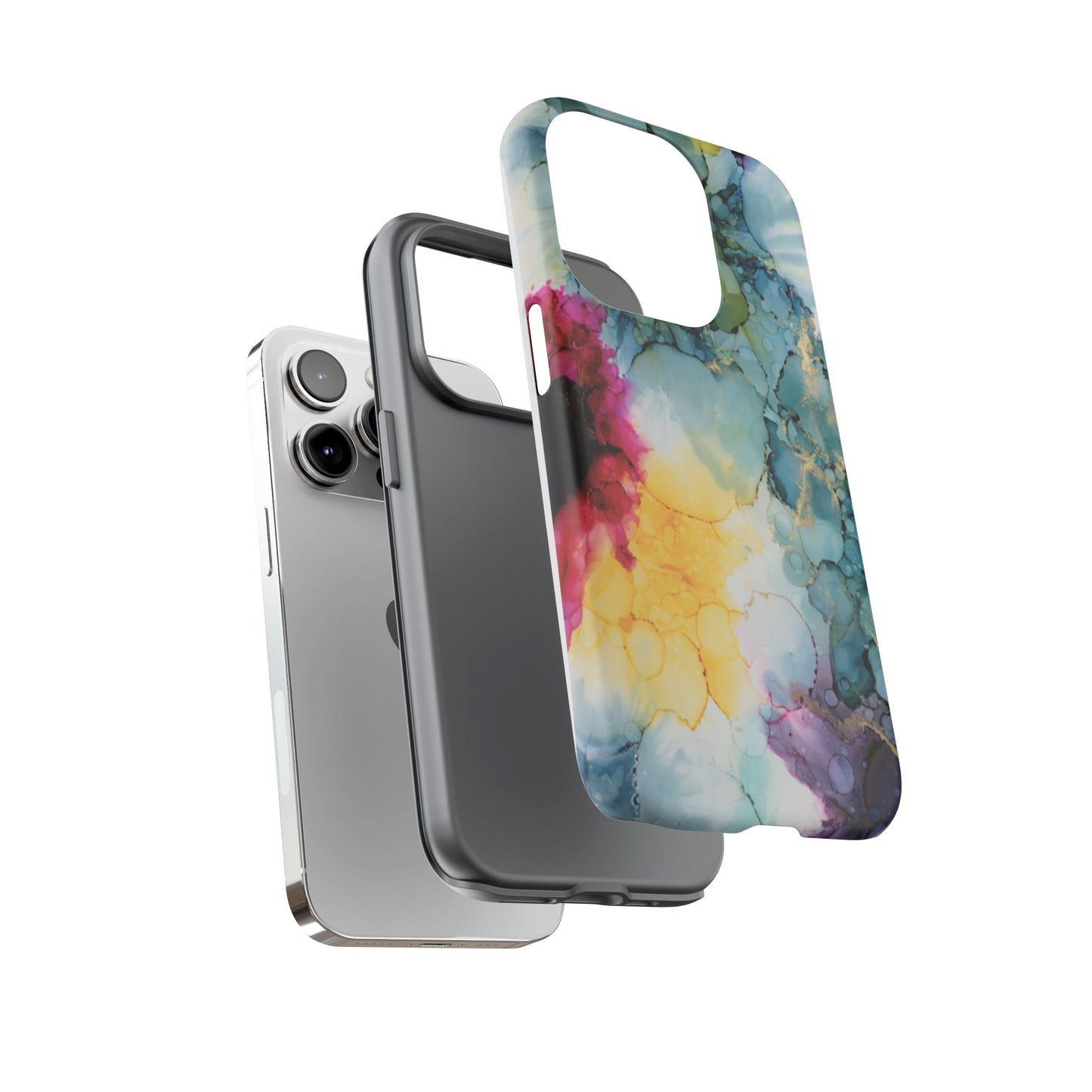 Copy of Floral Alcohol Ink Phone Case