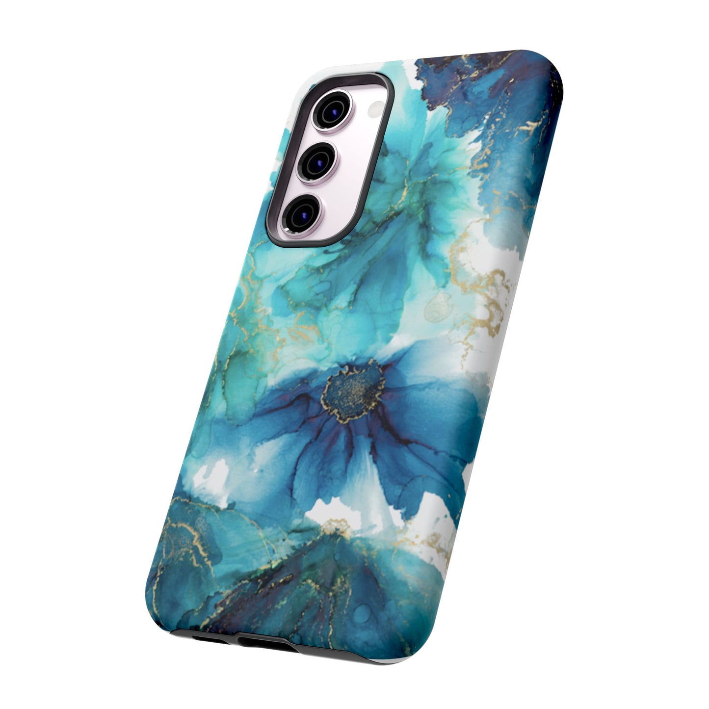 Alcohol Ink Design Floral Phone Case