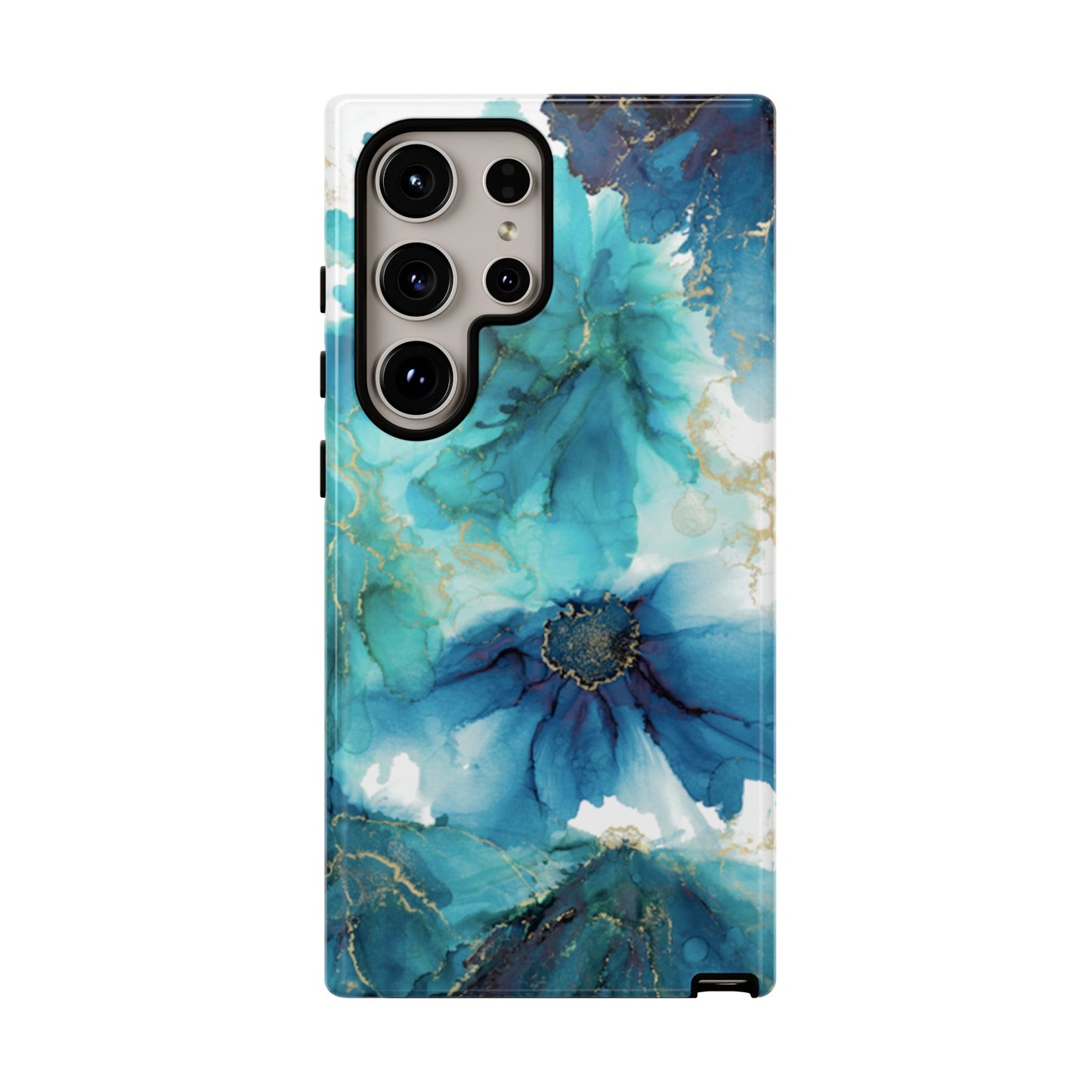 Alcohol Ink Design Floral Phone Case
