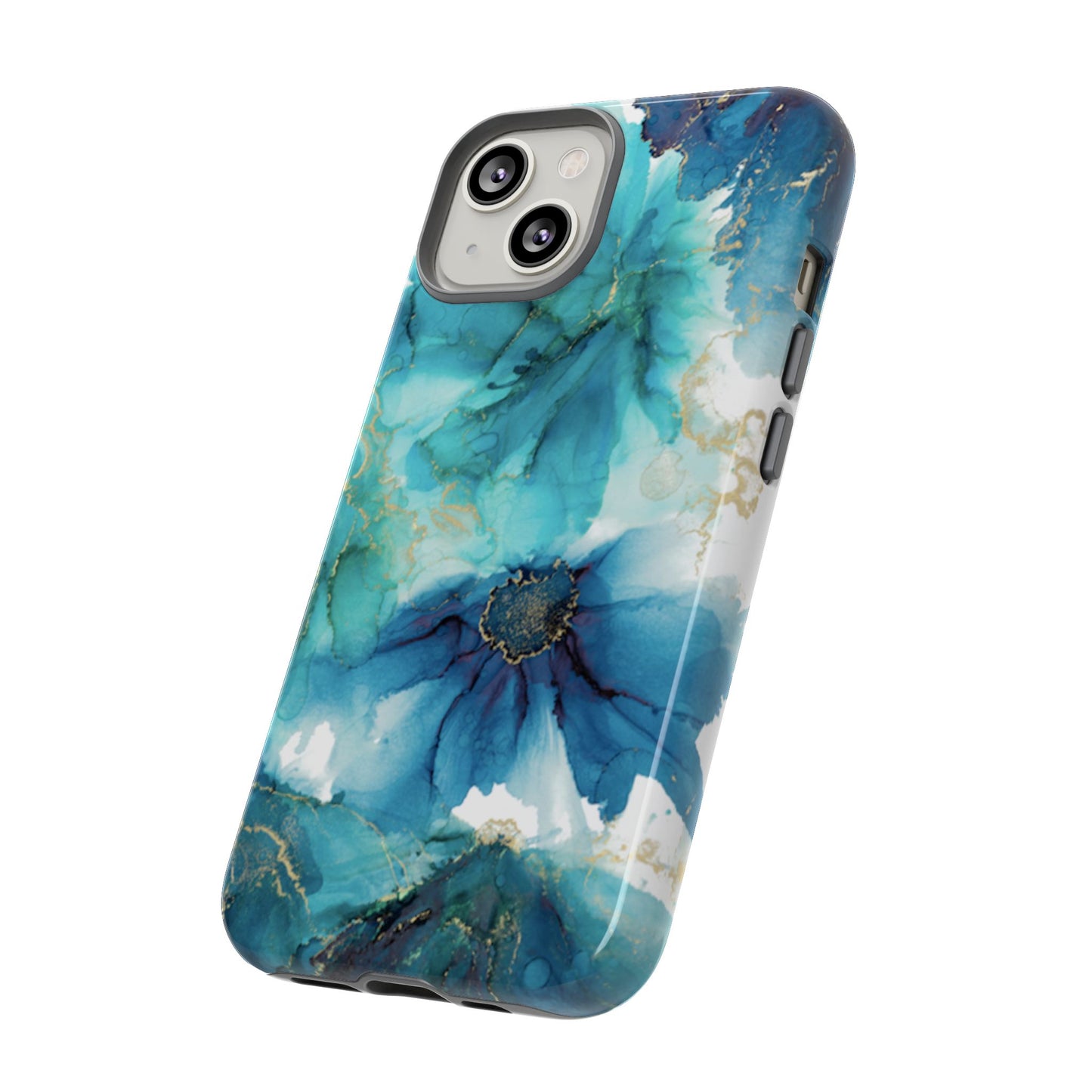 Alcohol Ink Design Floral Phone Case