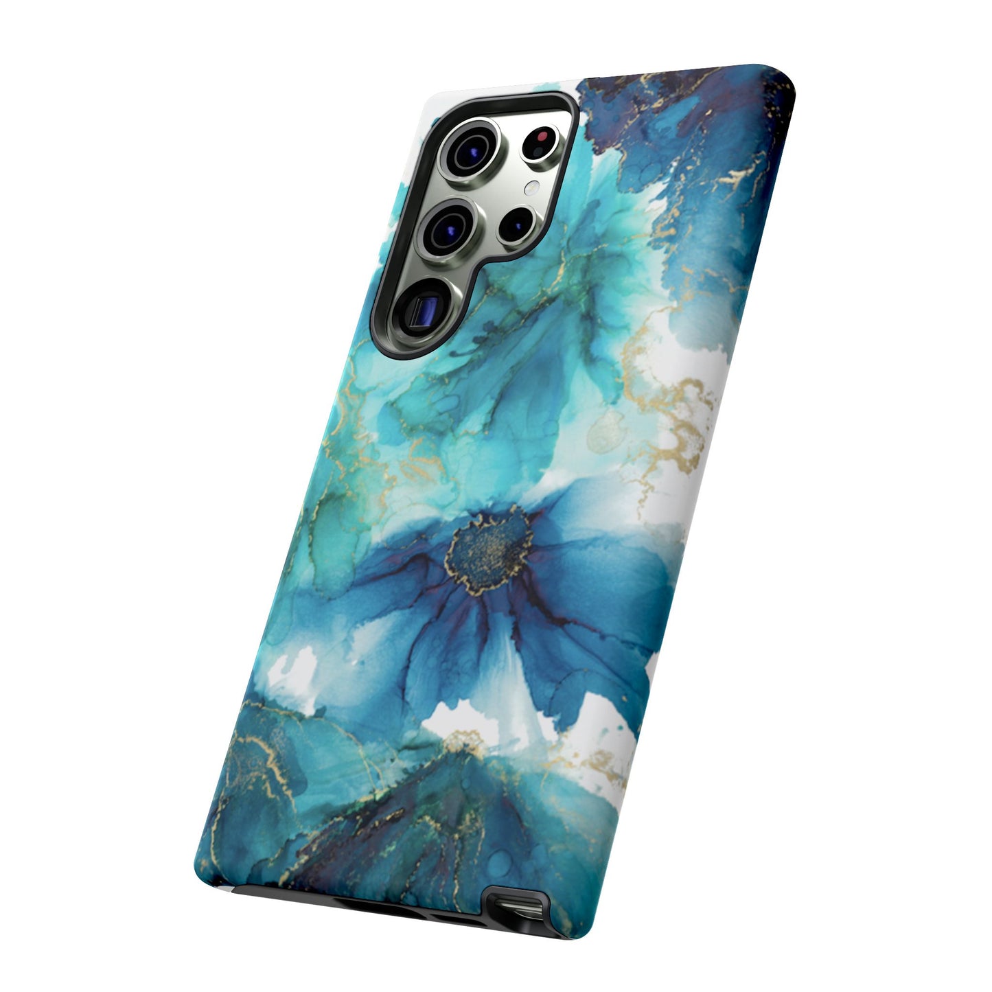 Alcohol Ink Design Floral Phone Case