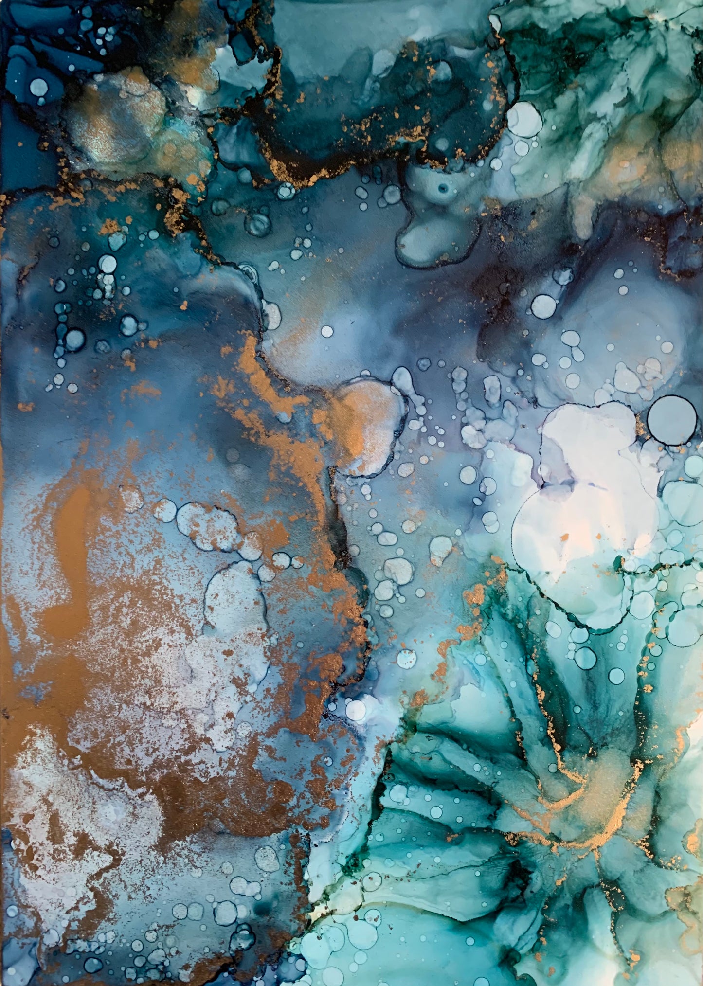 Abstract Alcohol Ink Art Workshop