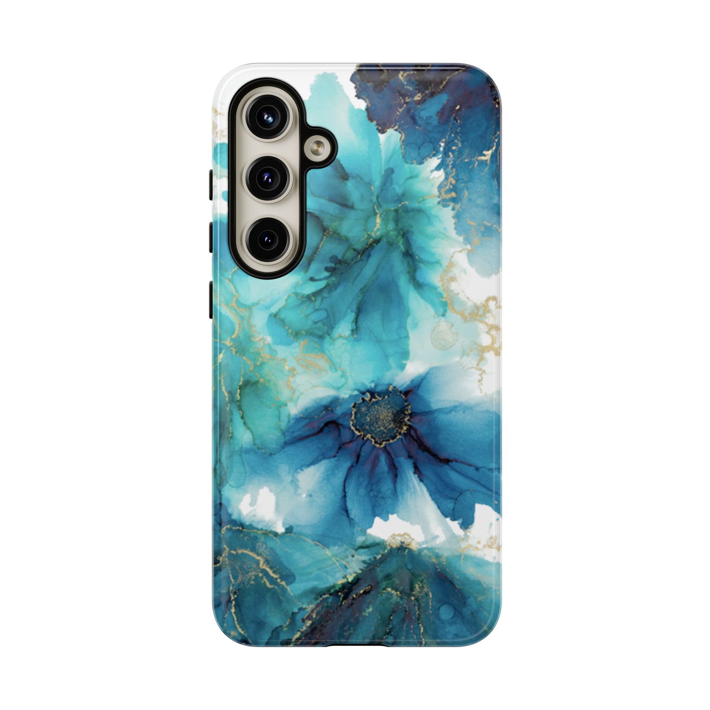 Alcohol Ink Design Floral Phone Case