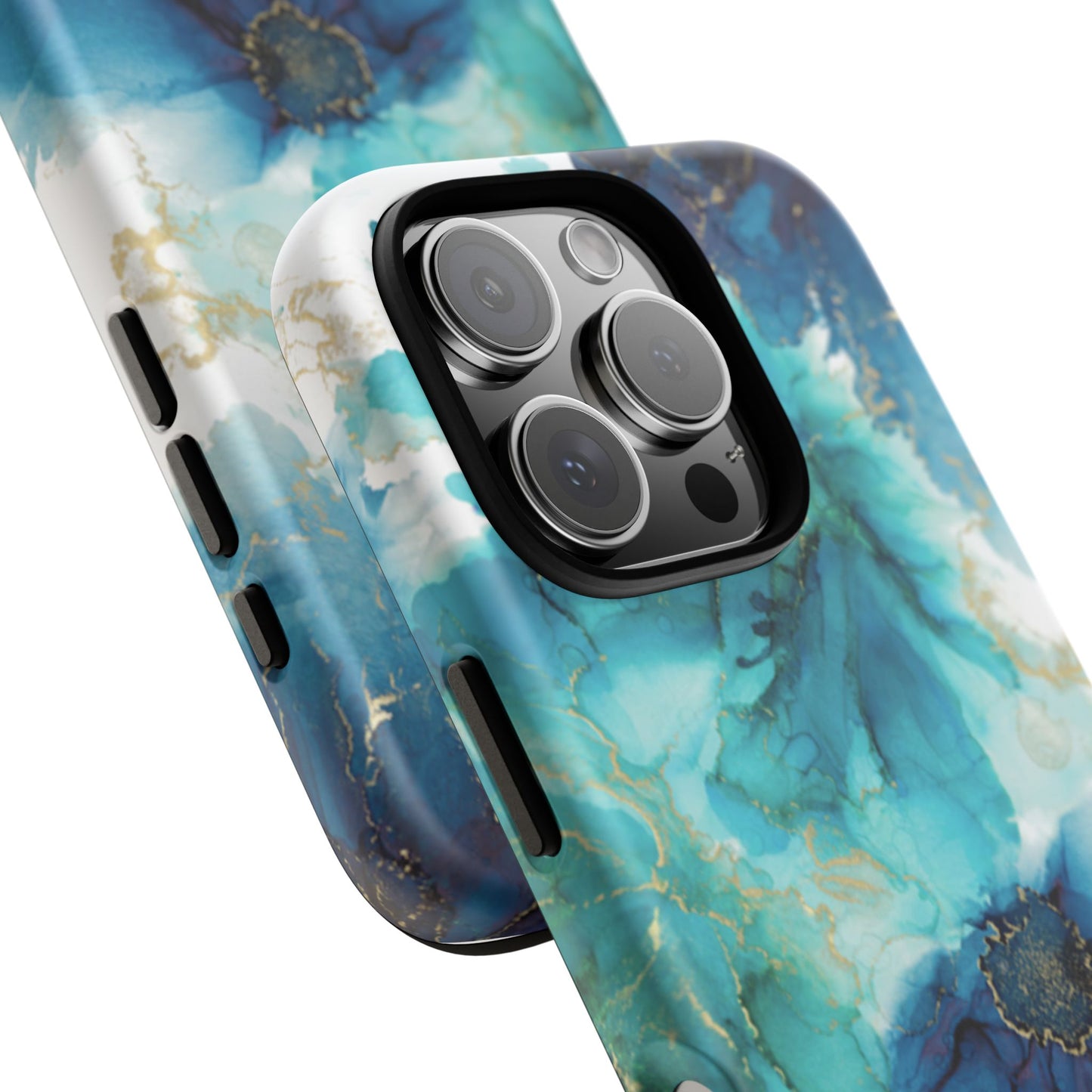 Alcohol Ink Design Floral Phone Case
