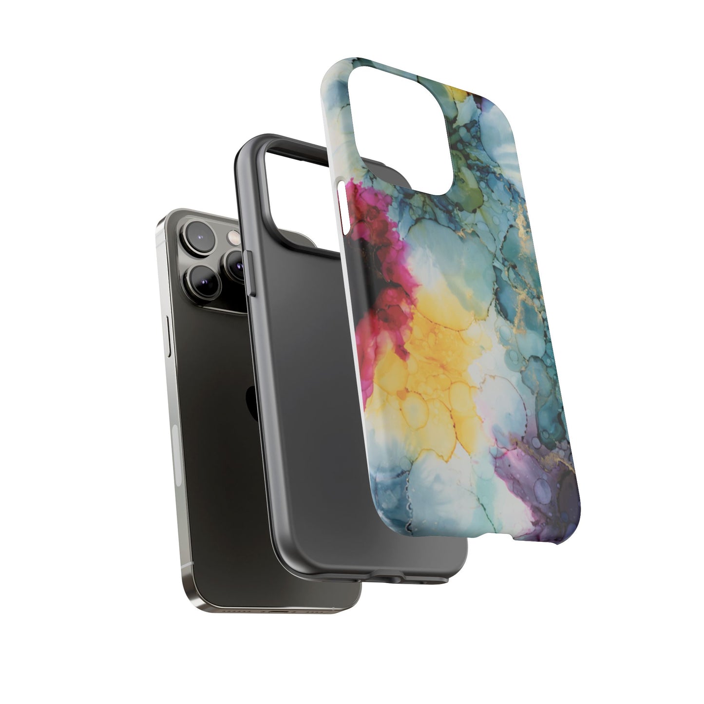 Copy of Floral Alcohol Ink Phone Case