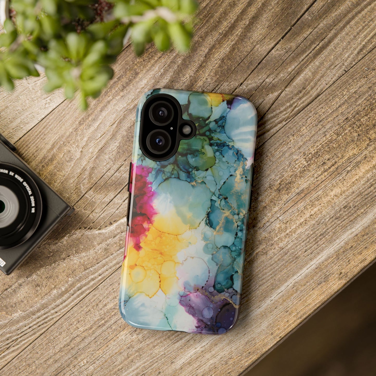 Copy of Floral Alcohol Ink Phone Case