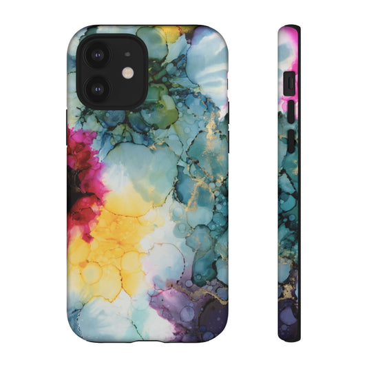 Copy of Floral Alcohol Ink Phone Case