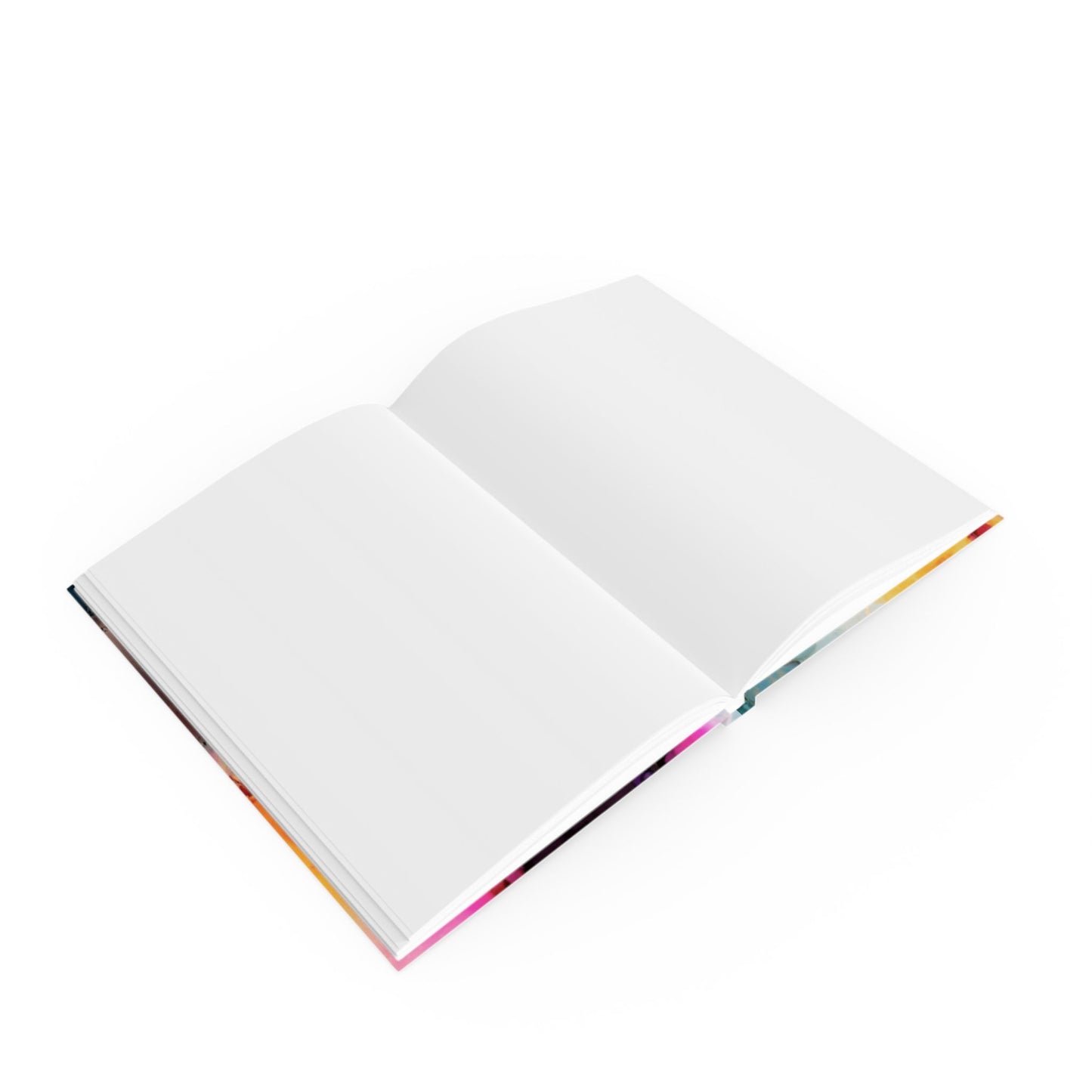 Floral Abstract Hard Backed Journal, Artist Designed Notebook, Writing, Diary