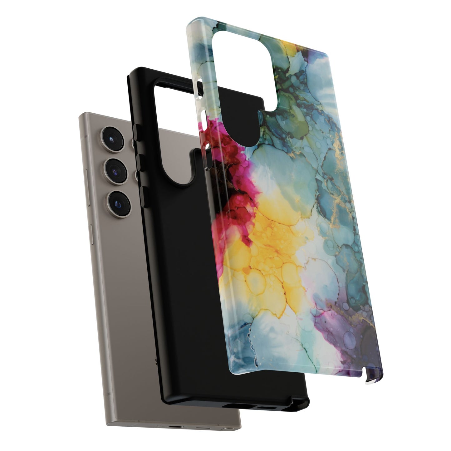 Copy of Floral Alcohol Ink Phone Case