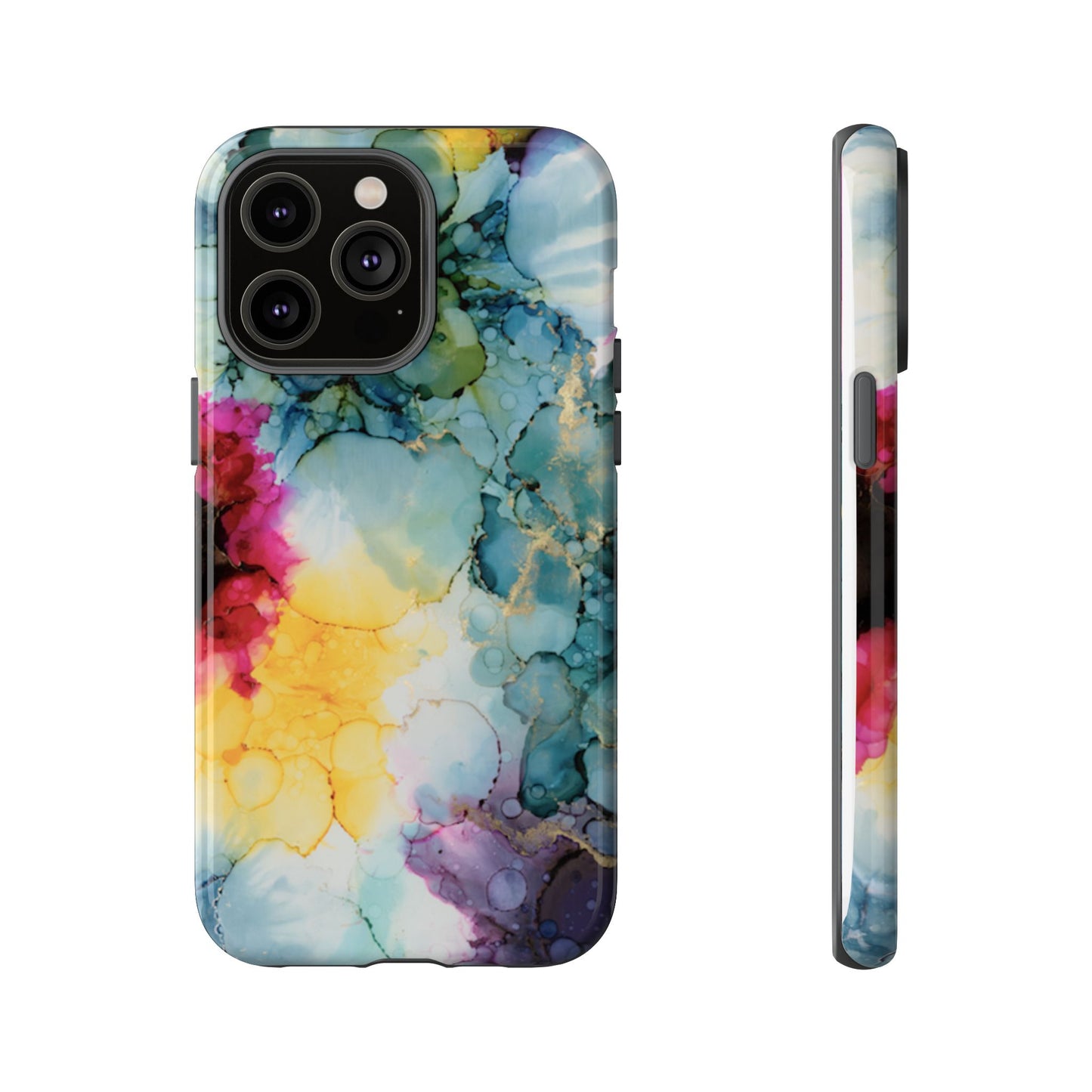 Copy of Floral Alcohol Ink Phone Case