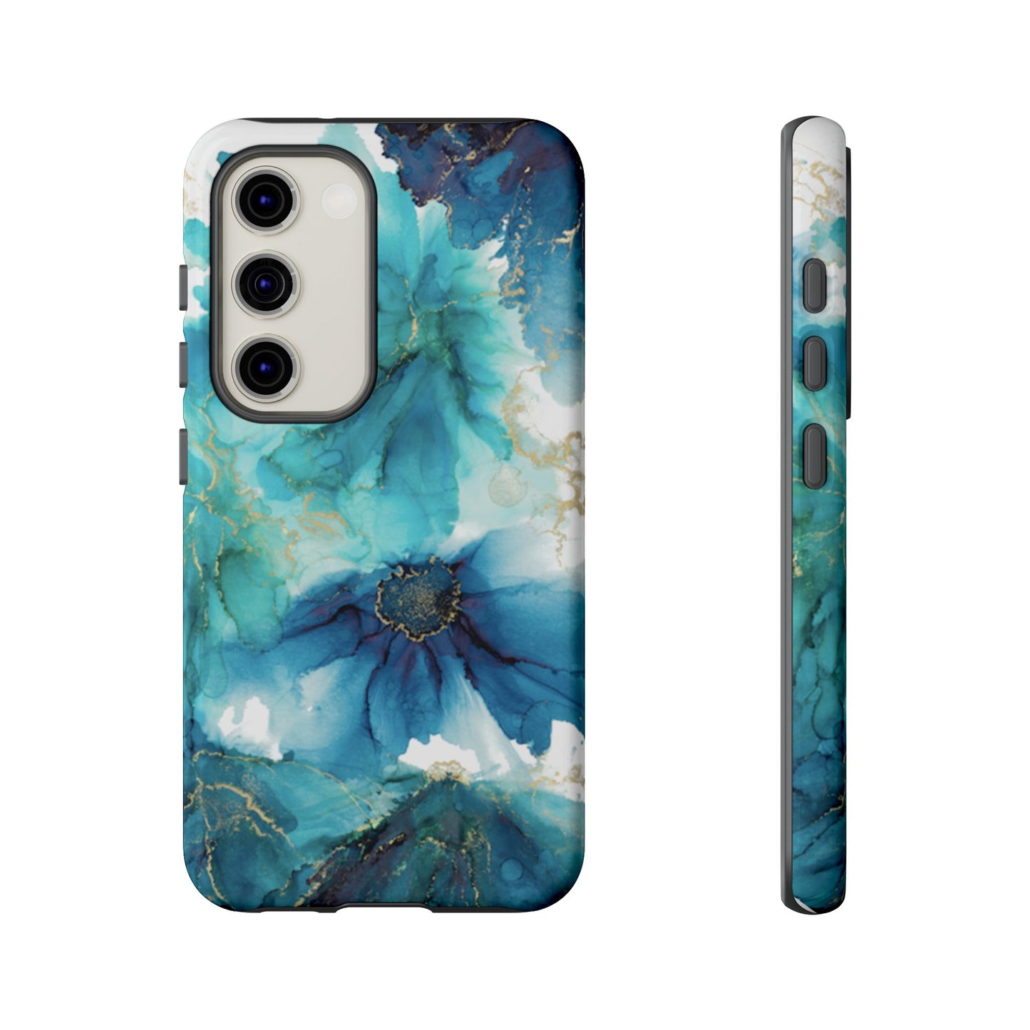 Alcohol Ink Design Floral Phone Case