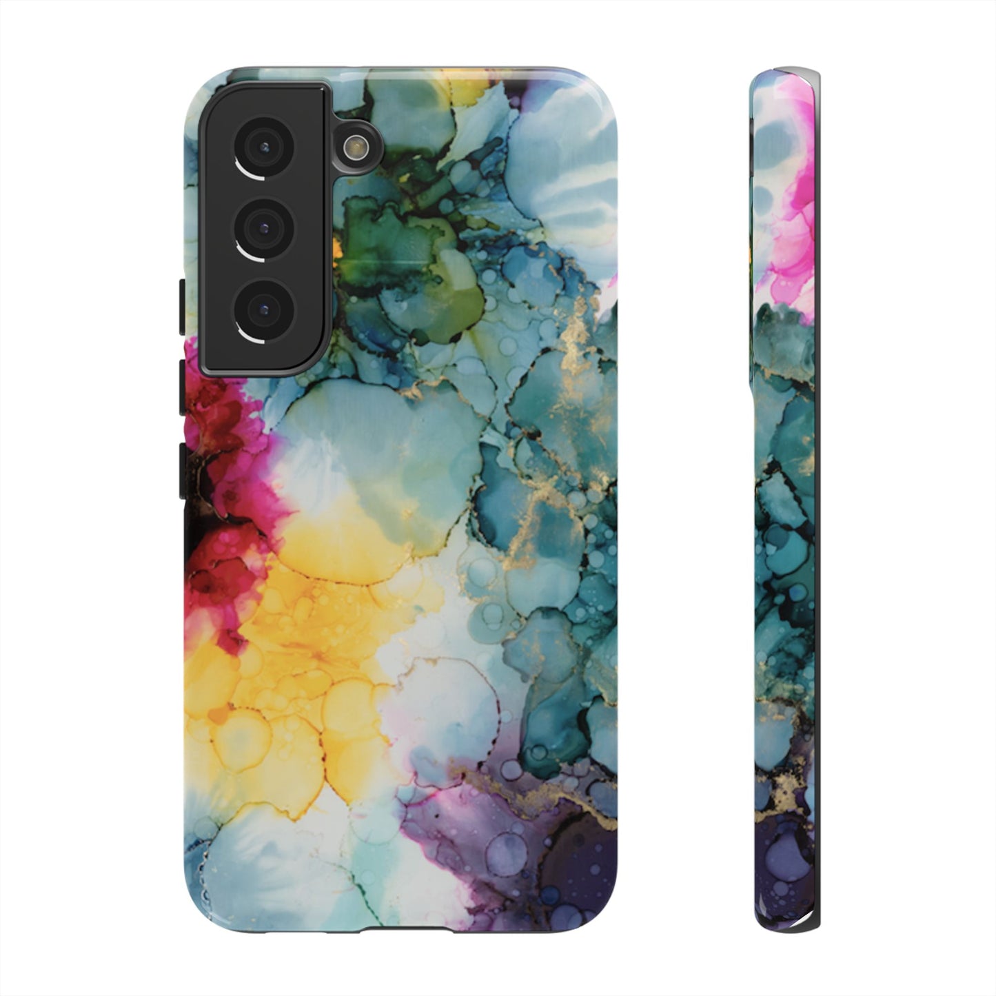 Copy of Floral Alcohol Ink Phone Case