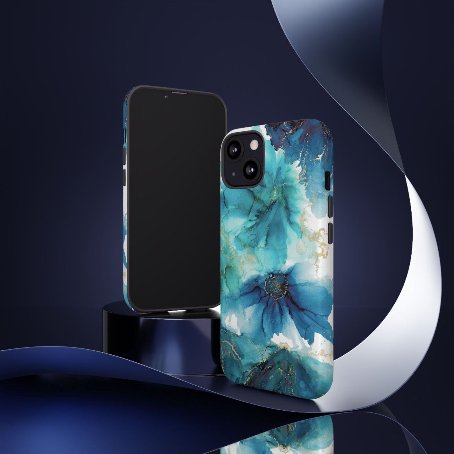 Alcohol Ink Design Floral Phone Case image 6