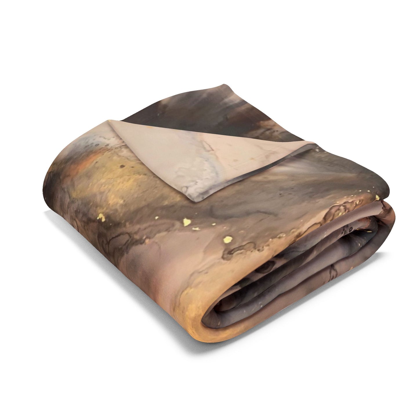 Latte Fleece Blanket image 6