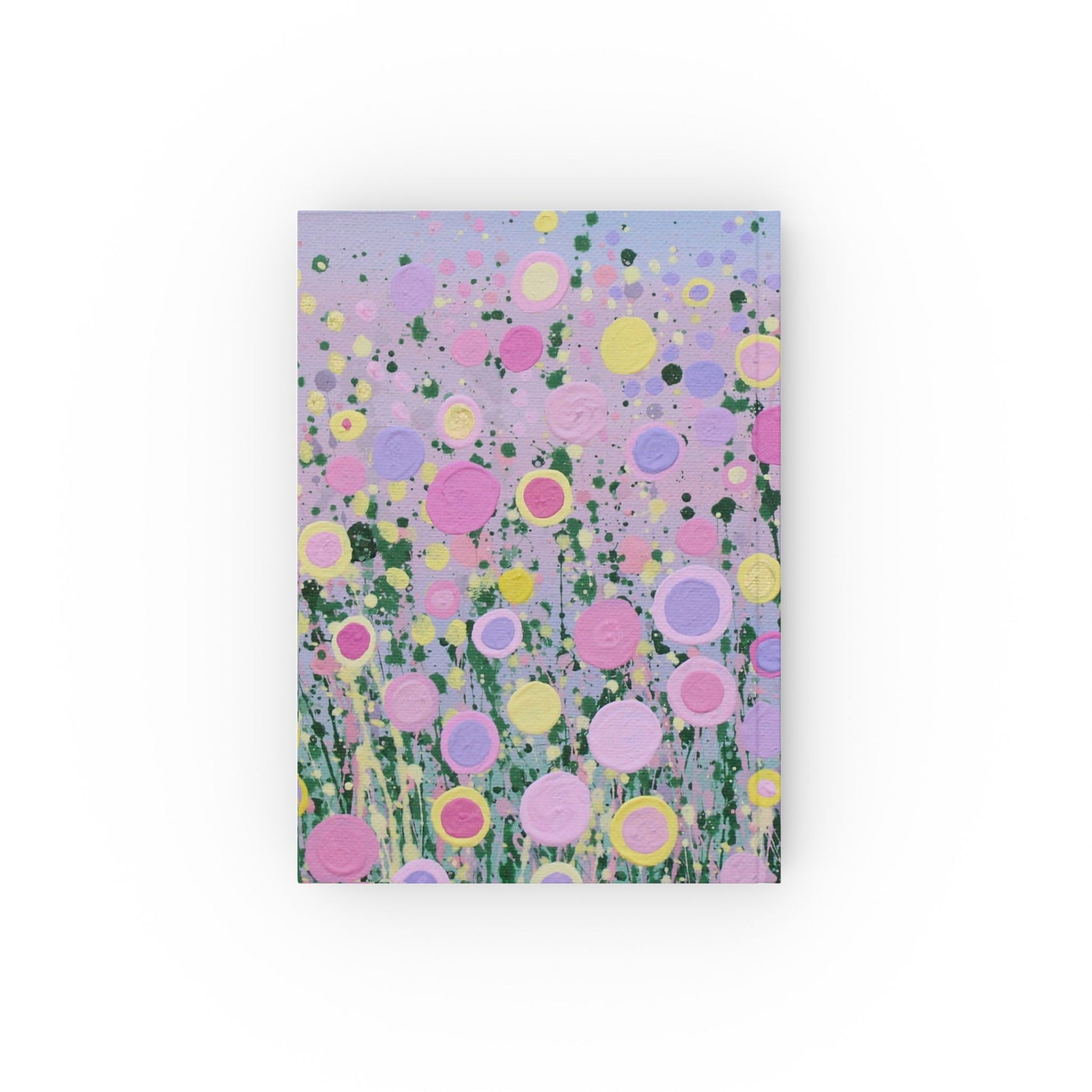 Abstract Floral Hard Backed Journal, Artist Designed Notebook, Writing, Diary image 4