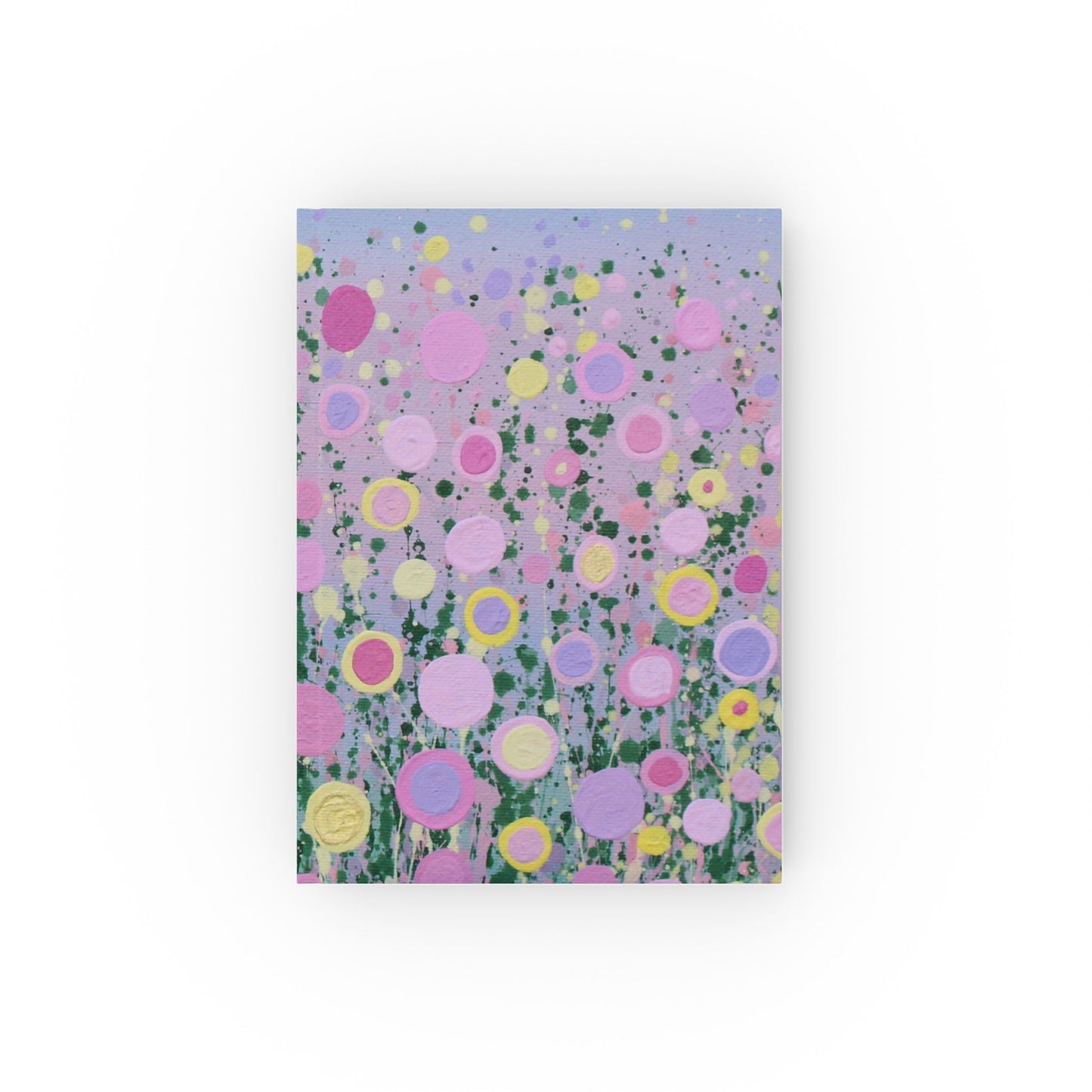 Abstract Floral Hard Backed Journal, Artist Designed Notebook, Writing, Diary image 3