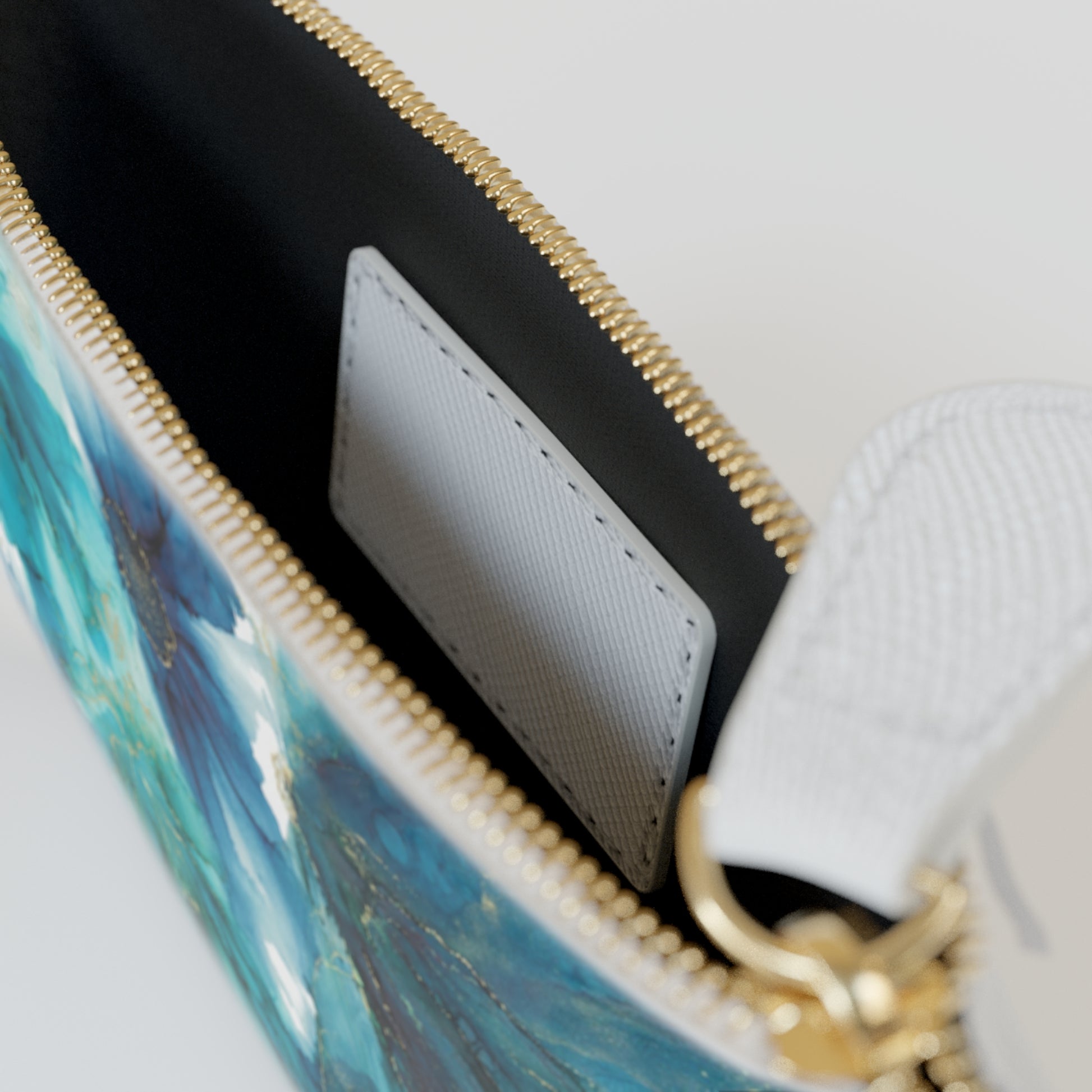 Floral Mini Clutch Bag, Elegant Purse for Parties, Wedding Guest Accessory, Gift image 1