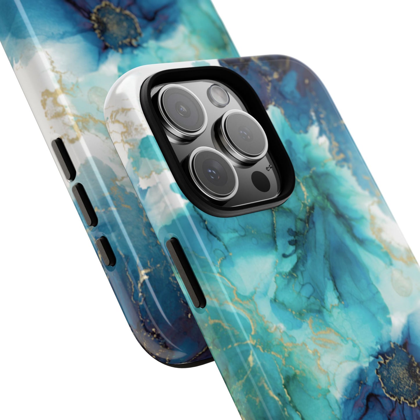Alcohol Ink Design Floral Phone Case image 5